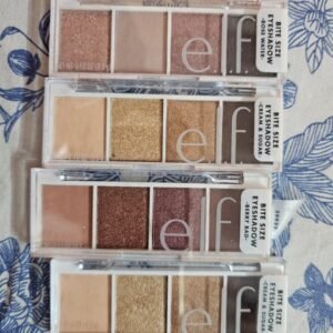 e.l.f. Bite Size Eyeshadow Palette Set | Shimmer Nude & Rose Makeup Kit for Daily Glam