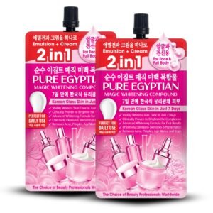 Pure Egyptian Magic Whitening Compound 2-in-1 Face & Body Brightening Cream and Emulsion
